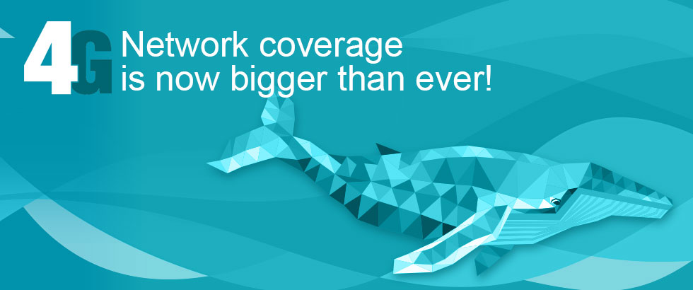 ACN’s 4G network coverage is now bigger than ever!